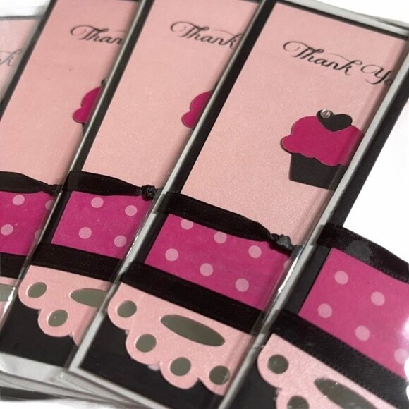 Cupcake Thank You Card Bundle Set of 6 - Picture 12 of 12